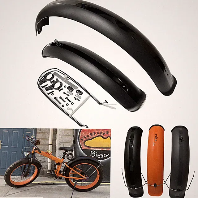 26" X4.0 Fender Fat Tire Mud Guards Fenders Snowboard Bike Bicycle Mudguards