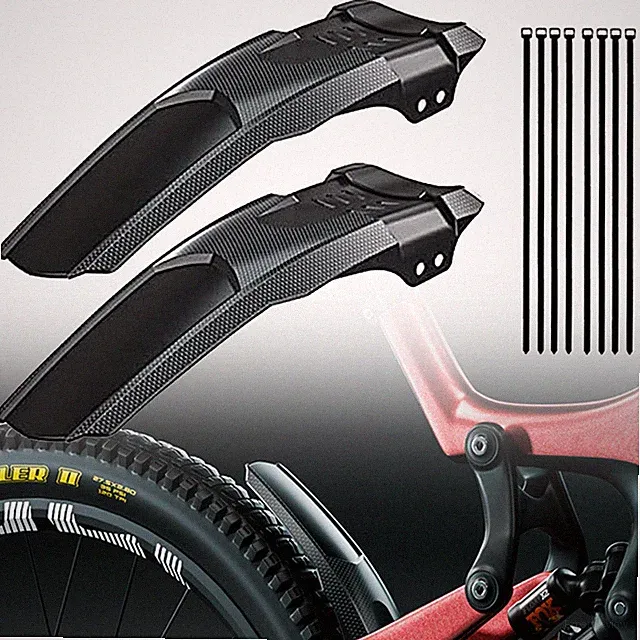 2x Bicycle Mudguard MTB Bike Fender Front Rear Wings Tyre Mud Guard Anti Splash