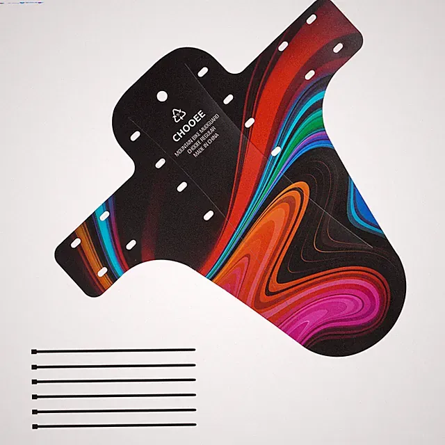 8 Colors Mountain Bike Fenders Matte black Mud Guard Wing Front Rear Mudguard