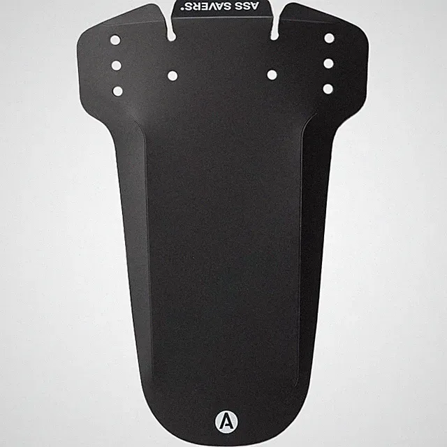 Ass Savers Mudder Black Universal Bike Mudguard with Adjustable Tire-Hugging