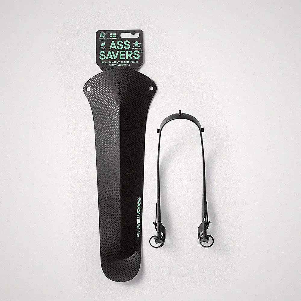Ass Savers Win Wing 2 Rear Mudguard for Gravel bikes, Tires Widths upto 60mm