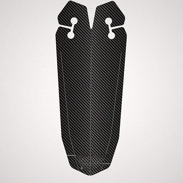 Bike Mudguard PP5 Plastic Ultralight Lightweight Seat Post Mount for Mud Splash