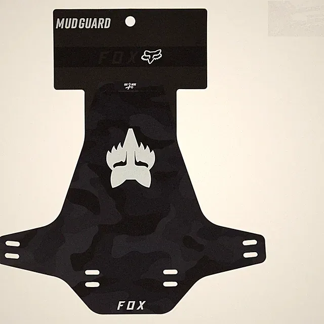 Durable Black Camo Mud Guard for Mountain Bikes - Universal Fit, Easy Install
