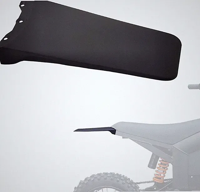 Electric Dirt Bike Fender Compatible Fit for 01, Mudguard Splash G Color: Rear