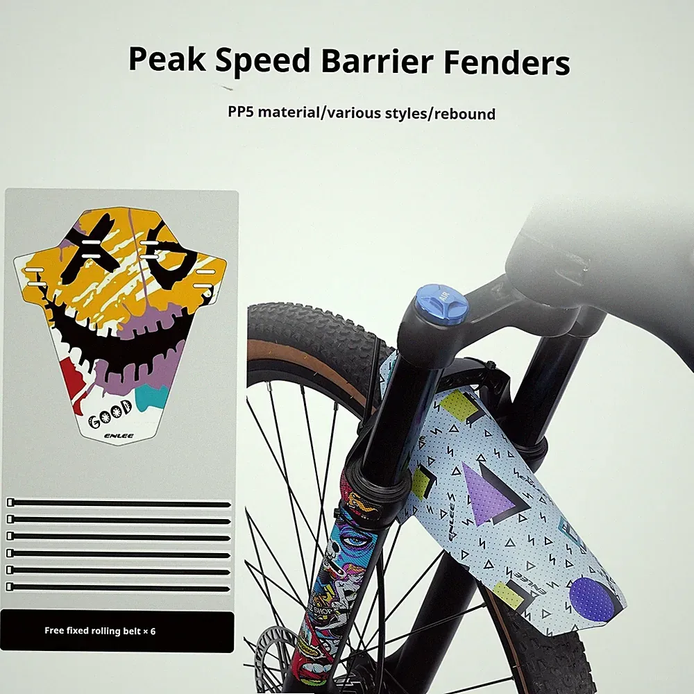 ENLEE MTB Mudguard Bicycle Mud Guard Mountain Bike Front or Rear Fender 1PC