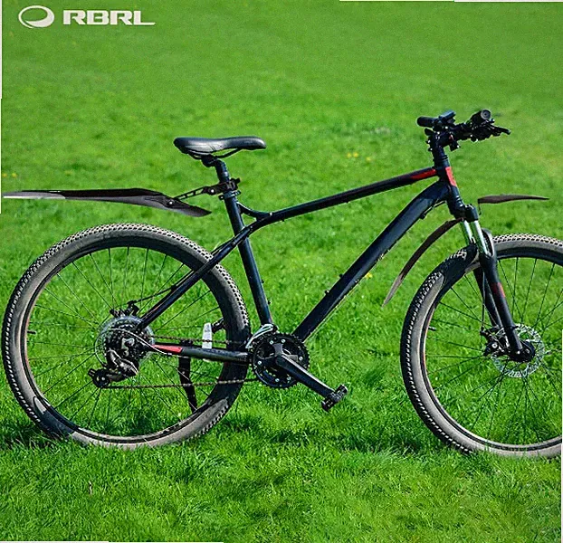 Extended Design Bike Fenders for Enhanced Splash Protection - 24-29 Inch Size
