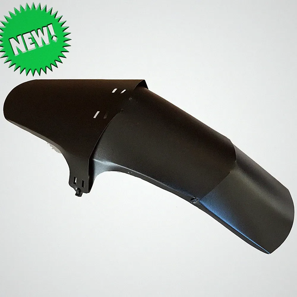 FeatherLight Fat Bike Fenders Mudguard - Quick Install - Front & Rear - Longer