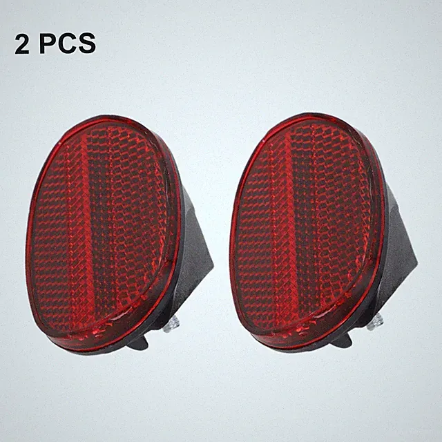 Long lasting 2pcs Bicycle Rear Mudguard Reflector for Enhancing Visibility