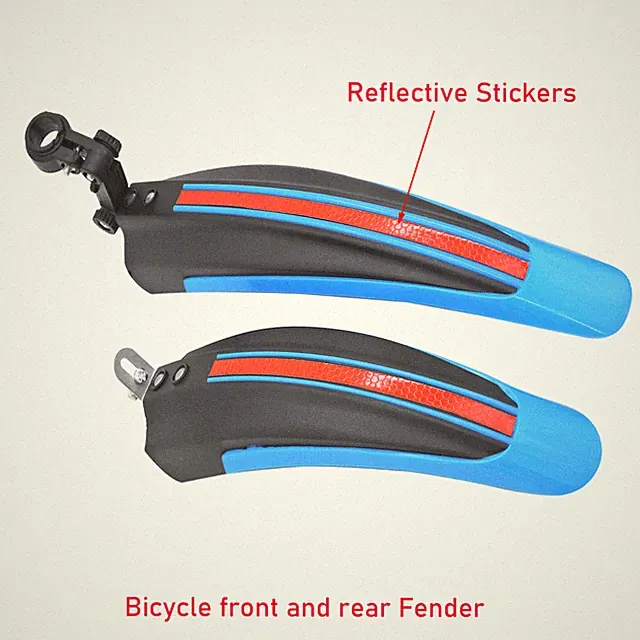 Mountain Bike Fender Bicycle Cycling Front Rear Mud Guards Mudguard Adjustable A
