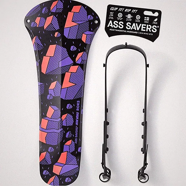 "MTB Rear Mudguard for 26"29" Bikes, Ultralight, Easy ClipOn Installation"