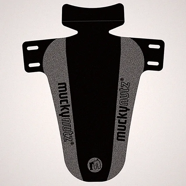 Mucky Nutz Mini Face Fender - Reflective Gravel Bike Mud Guard with Recycled