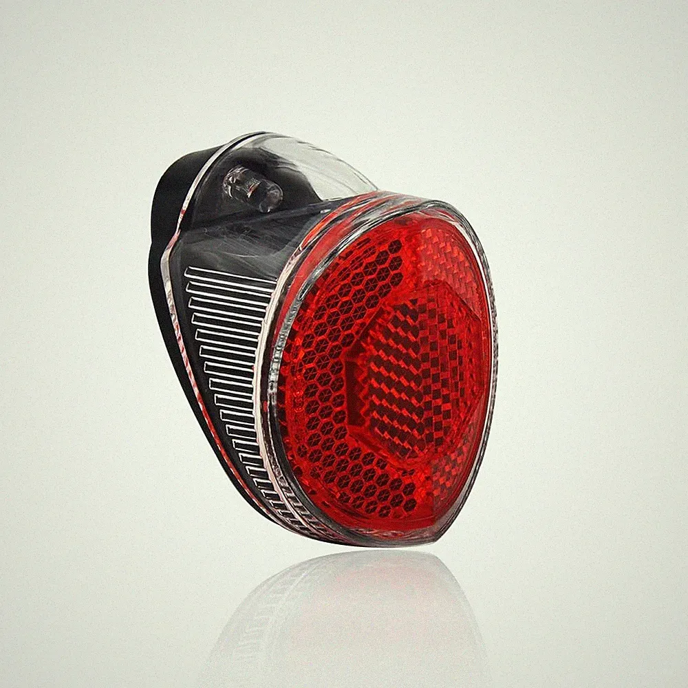 Rear Bicycle Mudguard Fender Cycling Safety Warning Reflectors with Flash