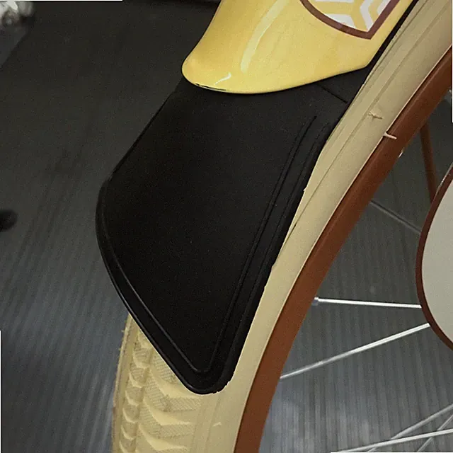 Retro Bicycle Mud Flaps - Quick Install - Two Sizes