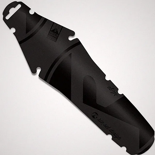 Riesel Design RIT:ZE - Rear Mudguard for Road, Fixie, MTB - Stealth