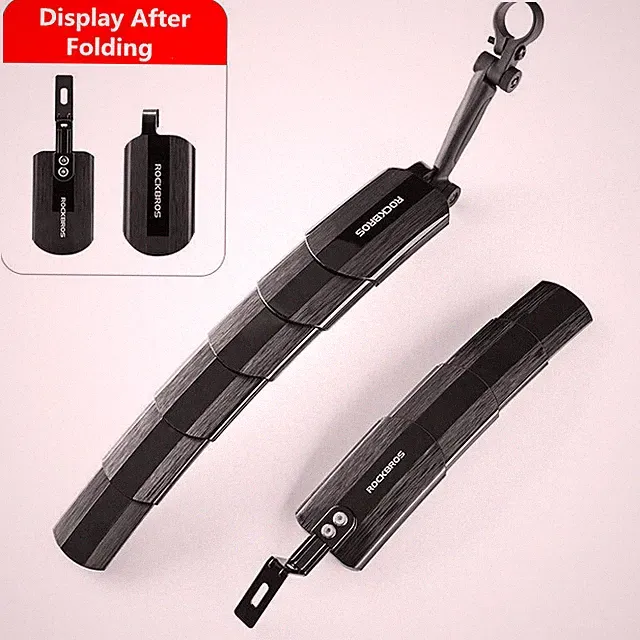 ROCKBROS Front Rear Cycling Fender Foldable Bike Fenders Bicycle Mudguard Set