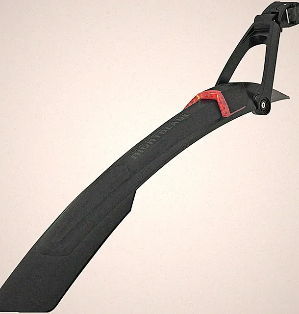 SKS NIGHTBLADE MTB Rear Mudguard Fender with USB Rechargeable Light, 26"-27.5