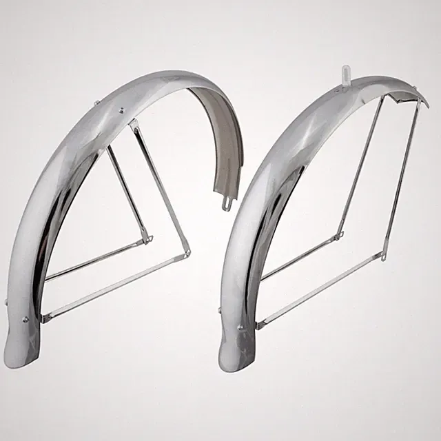 Sunlite Cruiser Full Fender Pair 26" x 75mm Steel Bike Mudguards with Hardware
