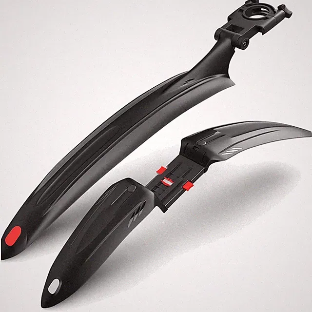 Universal Bike Mudguard Set - Fits 24-29 Inch Bicycles